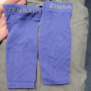 Zensah Purple Compression Sleeves